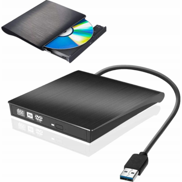 Zenwire DVD přehrávač externí přenosná DVD CD mechanika U...