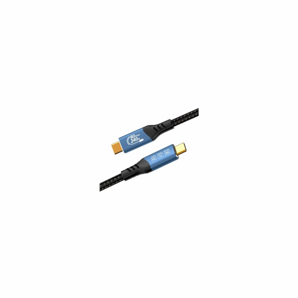 PREMIUMCORD Kabel USB4™ Version2.0 80Gbps 16K@60Hz 240W T...