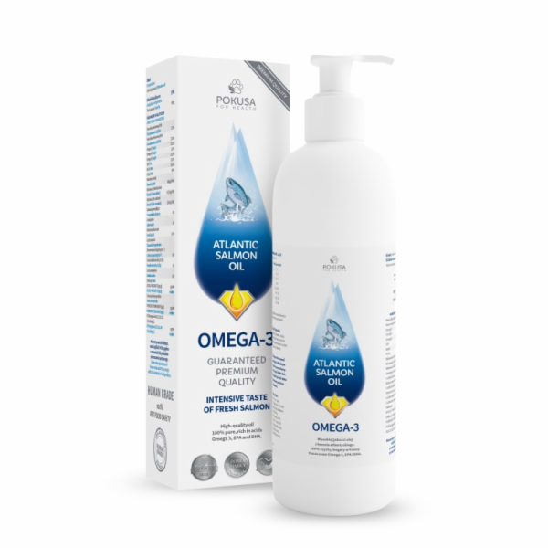 POKUSA RawDietLine Atlantic Salmon Oil - doplňky stravy p...