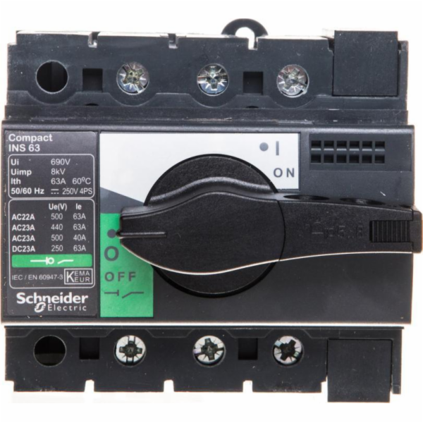 Schneider Electric Odpínač 3P 63A INS63 28902