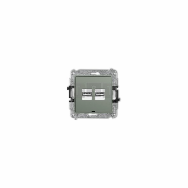 Karlik 61MCUSBBO-6 MINI Duální USB nabíjecí mechanismus 2...