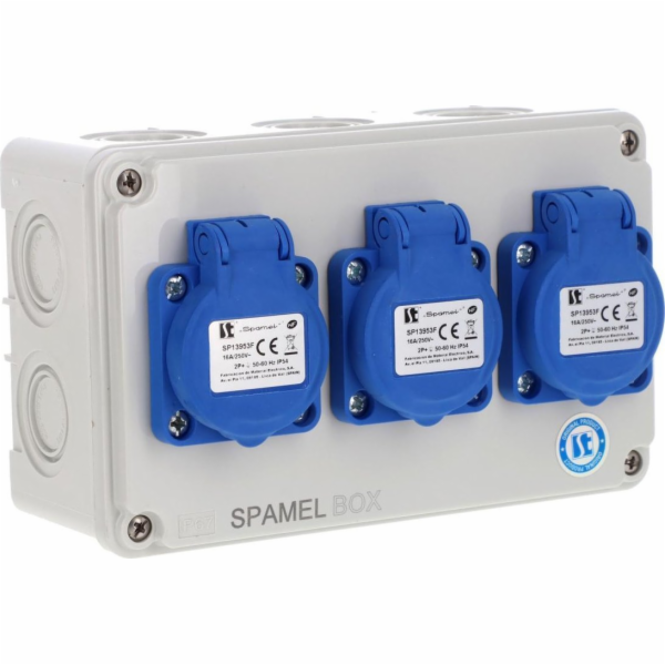 Shumee Rozvaděč 3x3x16A INA=16A IP54 SB-001705-P0040-54