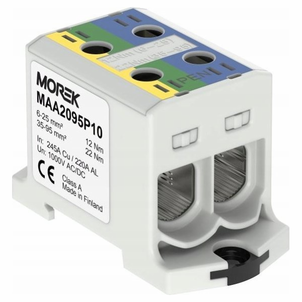 MOREK Konektor OTL-PEN95 žlutozelený, modrý 2xAl/Cu 6-95m...