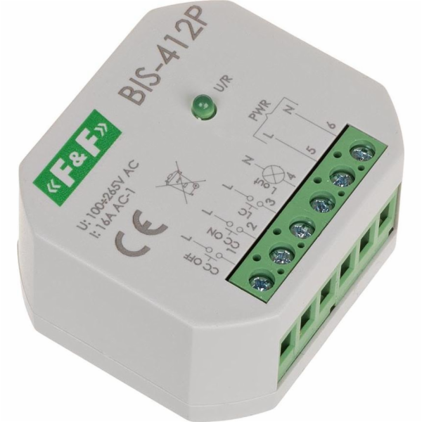 F&F Bistabilní relé BIS-412P