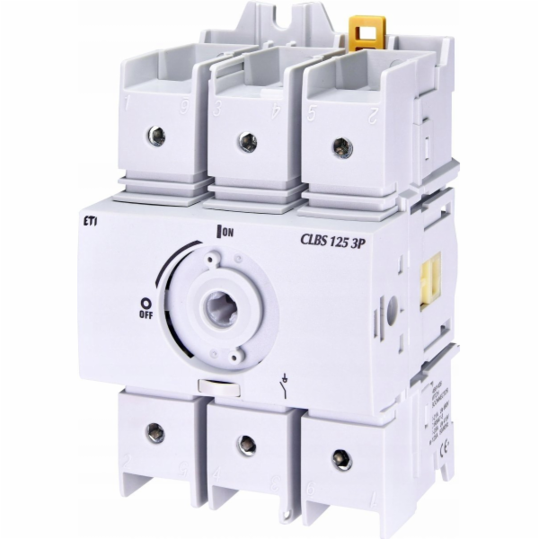 Eti-Polam Odpínač 3P 125A/690V AC montáž na lištu TH CLBS...
