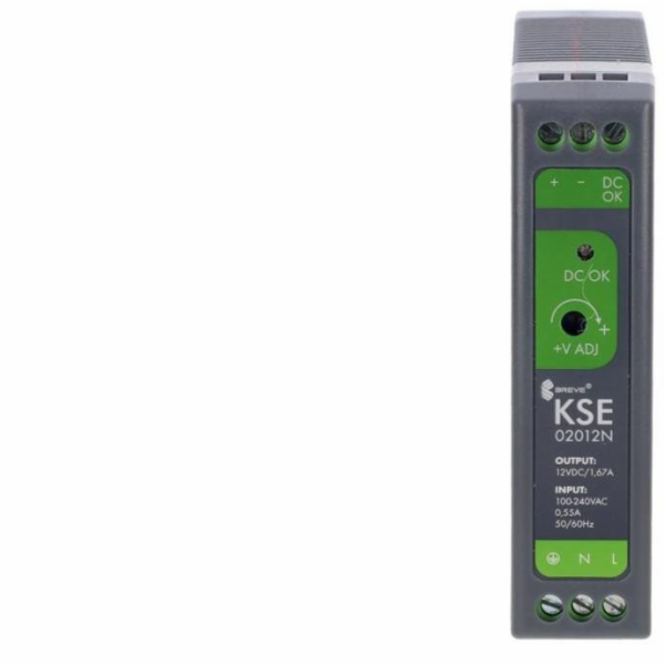 SilentiumPC Spínaný zdroj KSE 02012P 230/12VDC 1,67A 20W ...