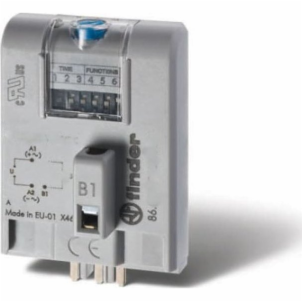 Finder Multifunkční časový modul 12–240 V AC/DC pro patic...