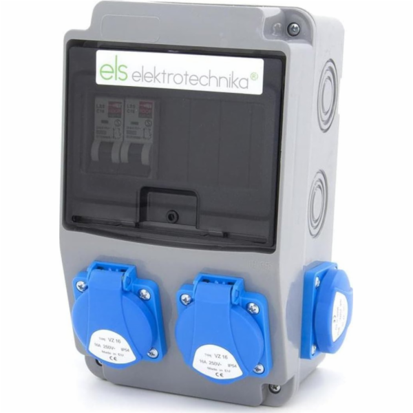 ELS Elektrotechnika Stavební a zahradní rozvaděč 4*GS 230...