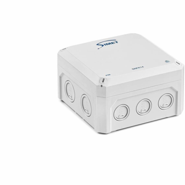 Simet Nástěnná krabice 140x140x81mm IP66 šedá SNFK14 8317...