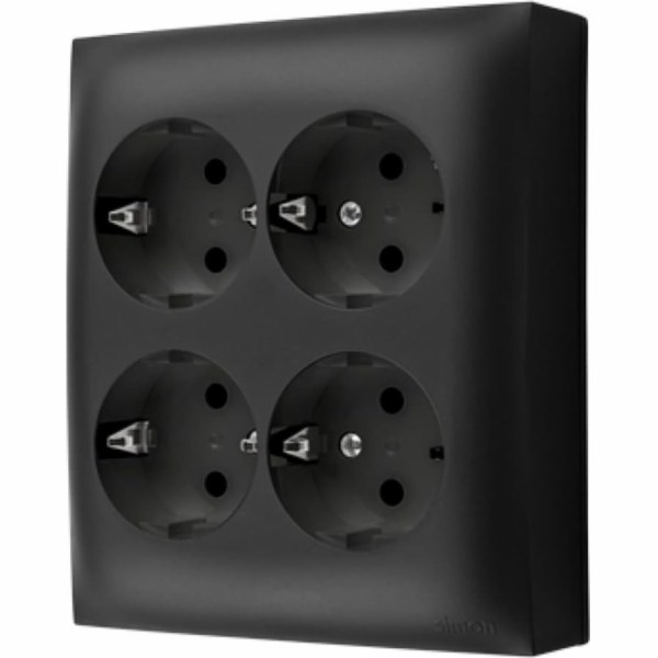 Kontakt-Simon Kontakt - Zásuvka Simon Aquaclick IP20, Sch...