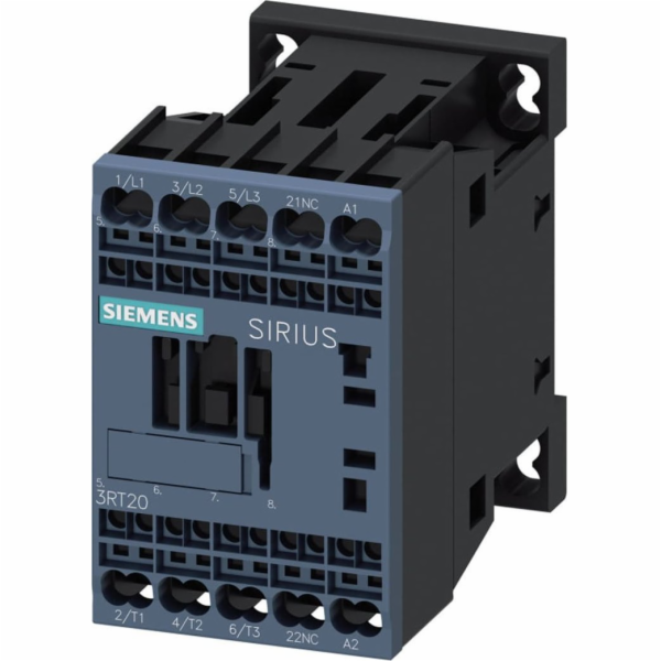 Siemens Výkonový stykač AC-3 4 kW/400 V 1R 230 V AC 50/60...