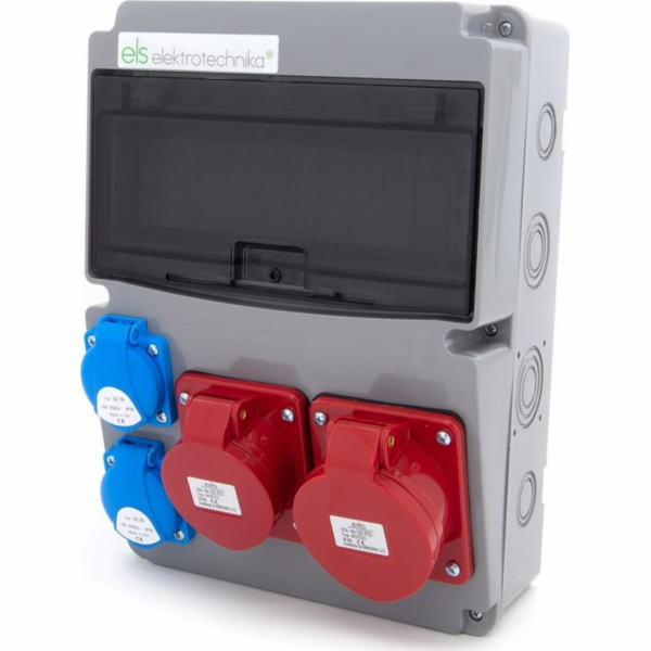 ELS Elektrotechnika Rozvaděč budovy 32A/5P + 16A/5P + 2*G...