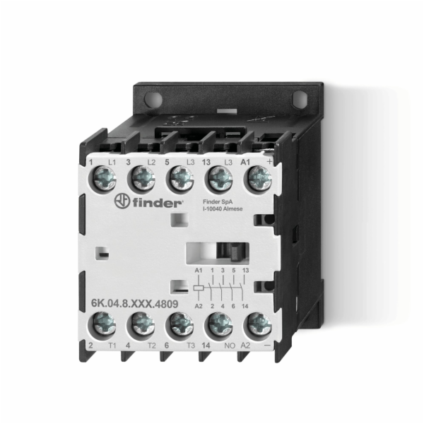 Finder Výkonový stykač 3 Z 1 Z, 9A-400V AC3, 24V AC 6K.04...