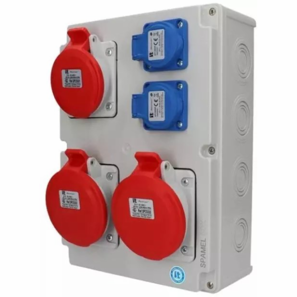Spamel Rozvaděč 2x5x32A 5x16A 2x3x16A INA=32A IP54 SB-003...
