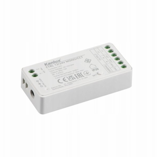 Kanlux Ovladač pro lineární LED moduly CTRL 12/24V MONO/C...