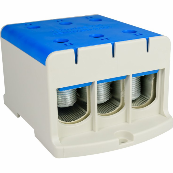 Elektro-Plast 3pólový modrý odbočný rozvaděč, plochá a mo...
