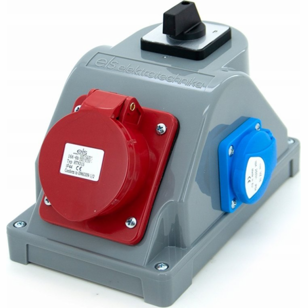 ELS Elektrotechnika Rozvaděč budov typ COMBOPOL 16A/5 + G...