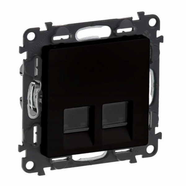Legrand VALENA LIFE zásuvka 2 x RJ45 kat. 6a černá 756349