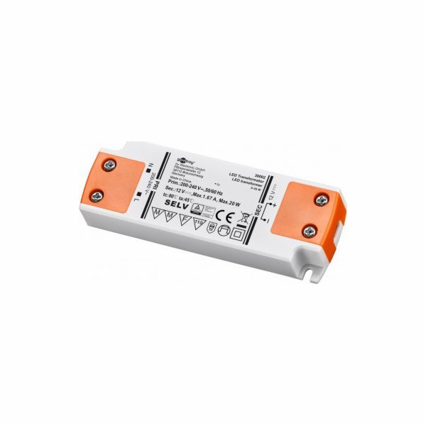 Goobay Napájecí zdroj/transformátor pro LED 12V (DC)/20W