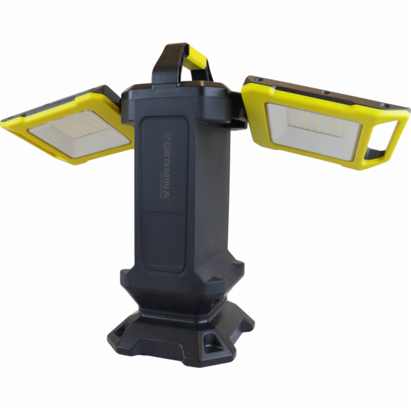 BestService LED dílenská lampa Hercules 2x25W 4000lm a 20...