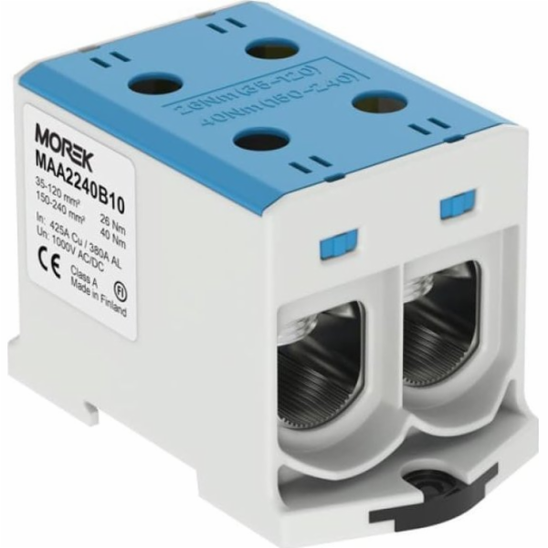 MOREK OTL240-2 konektor modrá barva 2xAl/Cu 35-240mm2 100...