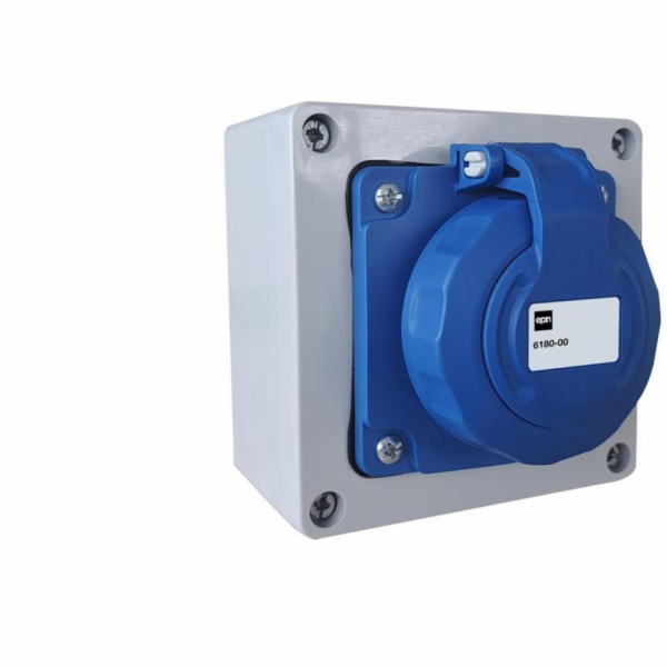 ELEKTROPLAST Zásuvka na omítku 2P+Z 16/250 v krytí IP65 1...