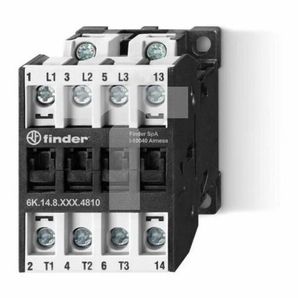 Finder Výkonový stykač 3 Z 1 Z, 18 A - 400 V AC3, 24 V AC...