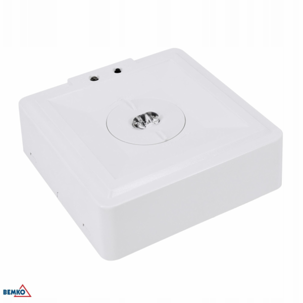 Bemko Nouzové svítidlo Square 3W, chodbová optika, IP40, ...
