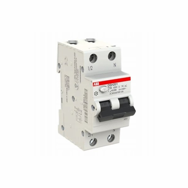 ABB Diferenciální jistič 1P+N, typ C, 10A, 6kA, 30mA AC, ...