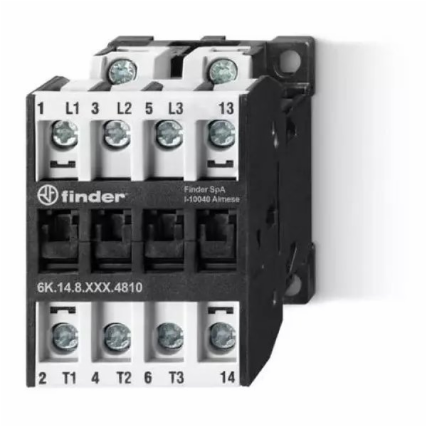 Finder Výkonový stykač 3 Z 1 R, 18 A - 400 V AC3, 24 V AC...