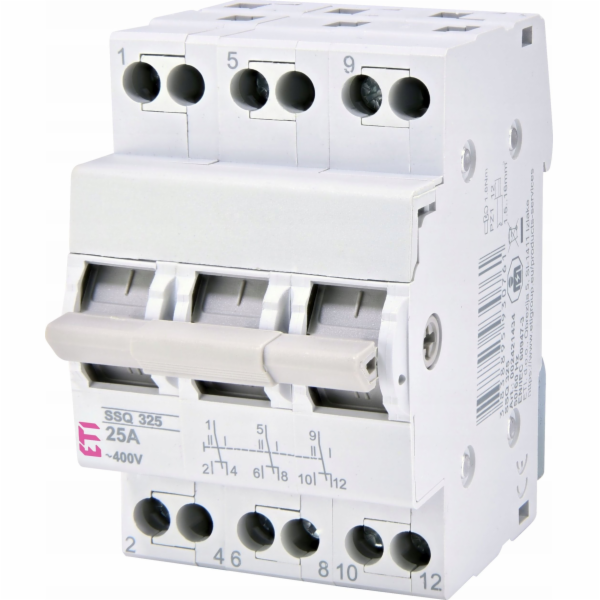 Etipo Switch ETI Polam 002421435 třípolohový modulární 40...