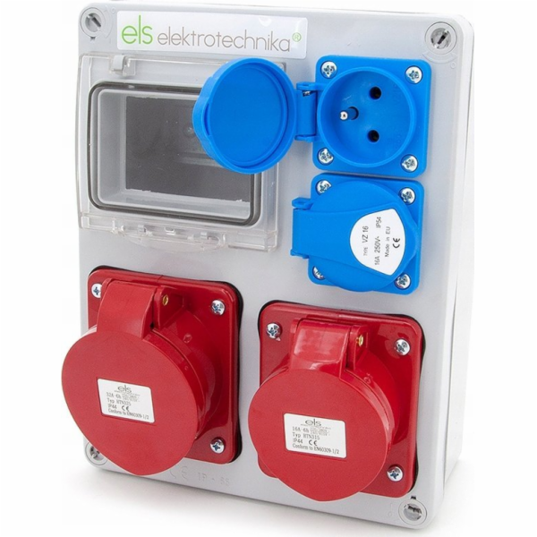 ELS Elektrotechnika Rozvaděč budov Mikołajki 16A/5 + 32A/...