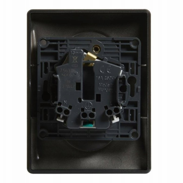 Legrand Zásuvka VALENA LIFE 2x2p+z monobloková s clonou č...