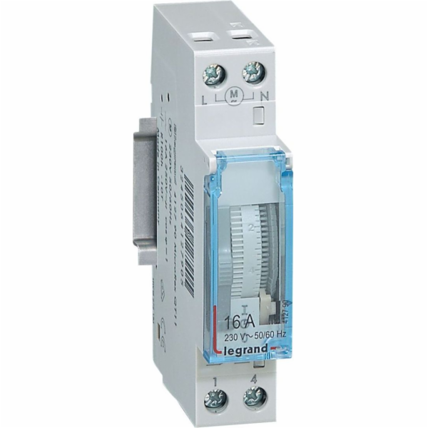Legrand Analogový časovač PA 340 230V 50/60Hz 1 spínací k...