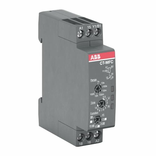 ABB Časové relé CT-MFC.12 multifunkční 1 přepínací kontak...