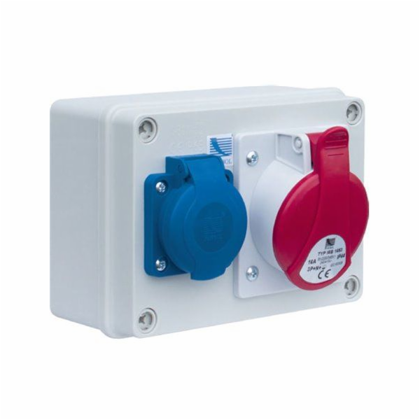 Pawbol Stacionární rozvaděč R-BOX 150 1x32A/4P 1x250V IP4...