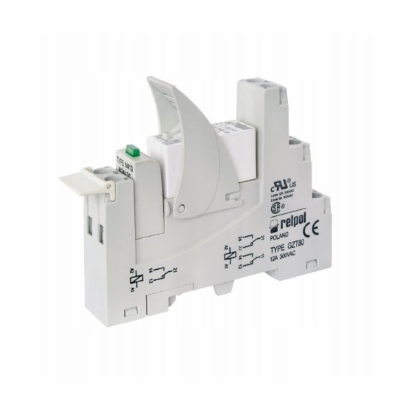 Relpol Relé rozhraní 2P 8A 230V AC AgNi PI84-230AC-M93G-T...