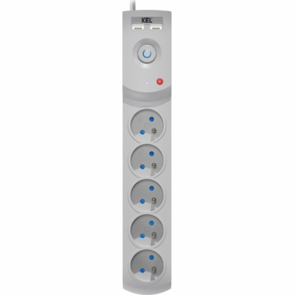 Plastrol Přepěťová ochrana Prodlužovací kabel 5 zásuvek +...