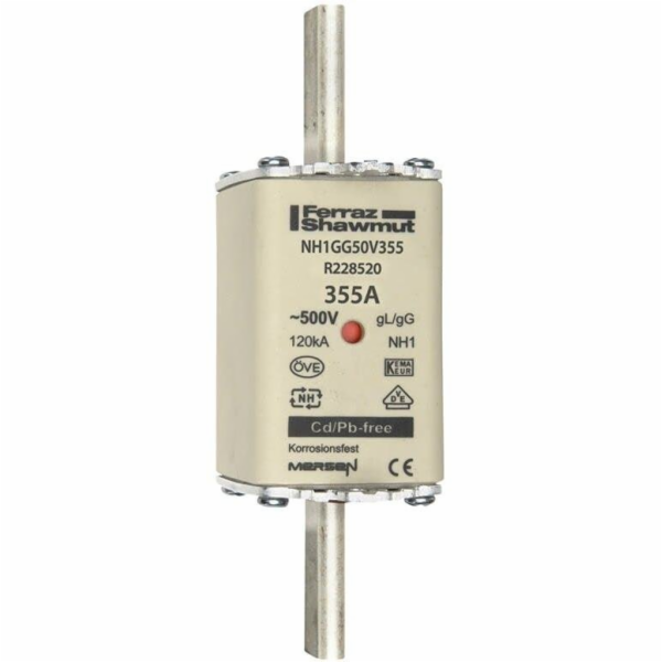 MERSEN Pojistková vložka NH 1 355A 500VAC gG R228520