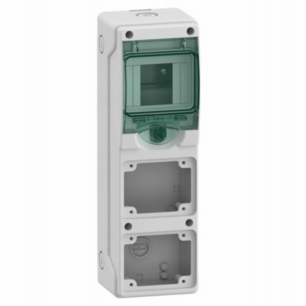 Schneider Mureva rozvaděč IP65 pro povrchovou montáž 1x4 ...