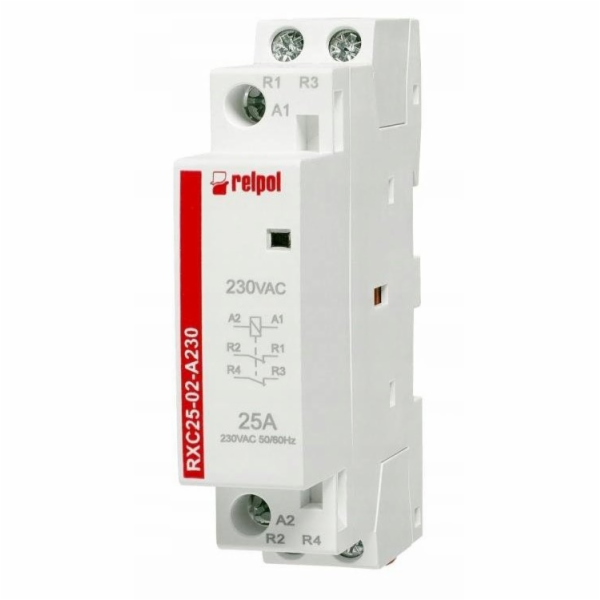 Relpol Instalační stykač 250 V AC 25 A 230 V AC 2617012 R...