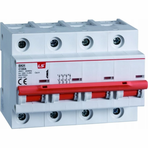 LSiS Jistič 1,5 modulu 3P D100A 10KA BKH 3P D100A 06110351R0