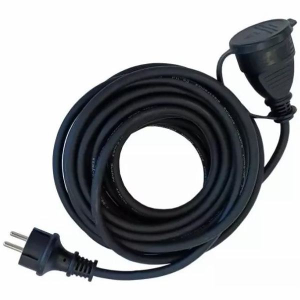 Düwi Voděodolný gumový prodlužovací kabel do dílny 1x2P+Z...
