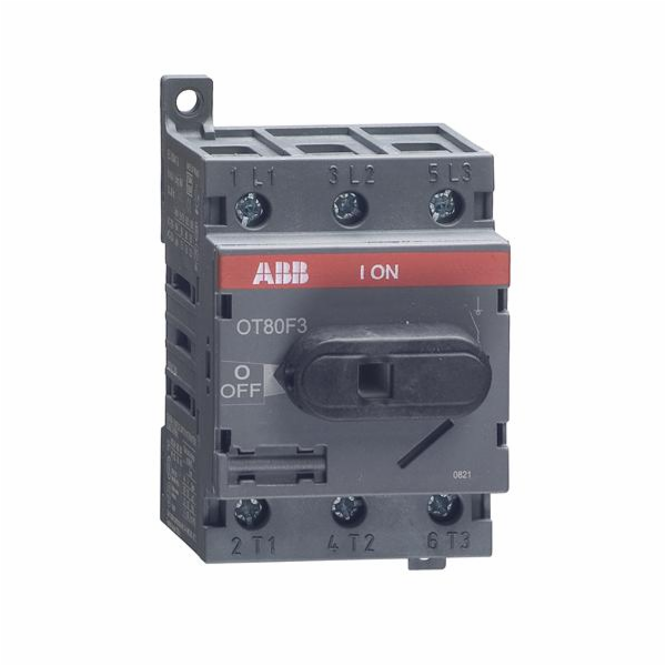 ABB Odpínač OT80F3 80A 3P bez hřídele a rukojeti 1SCA1057...