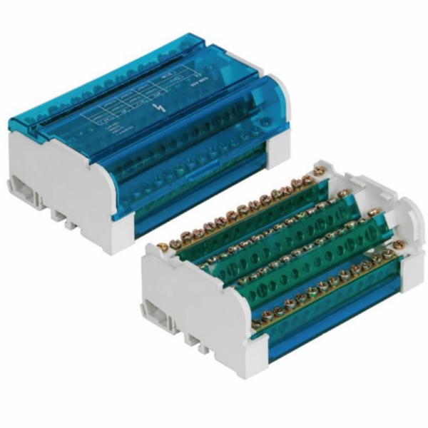 Pawbol rozvodný blok 125A 500V 4P 15-pólový (E.4088)