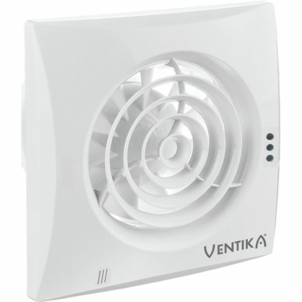 Ventika nástěnný ventilátor bílý Fi 100 mm tichý standard...
