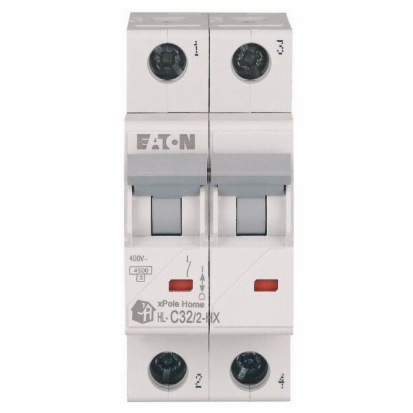 Eaton Jistič 2P C 32A 6kA AC xPole HN-C32/2 194874