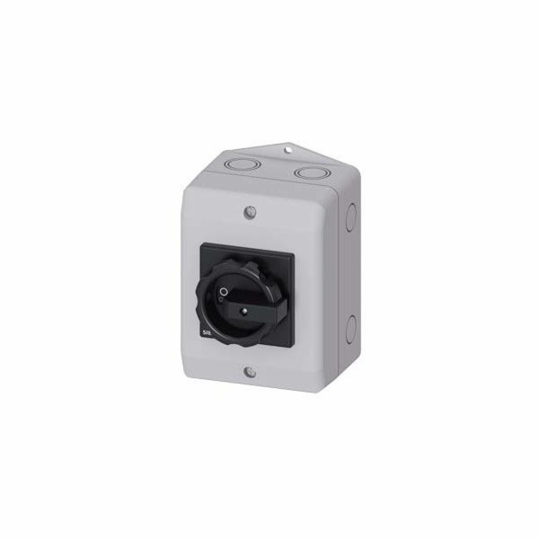 Siemens Hlavní vypínač v krytu 3P 16A 7,5kW AC23A 400V, p...
