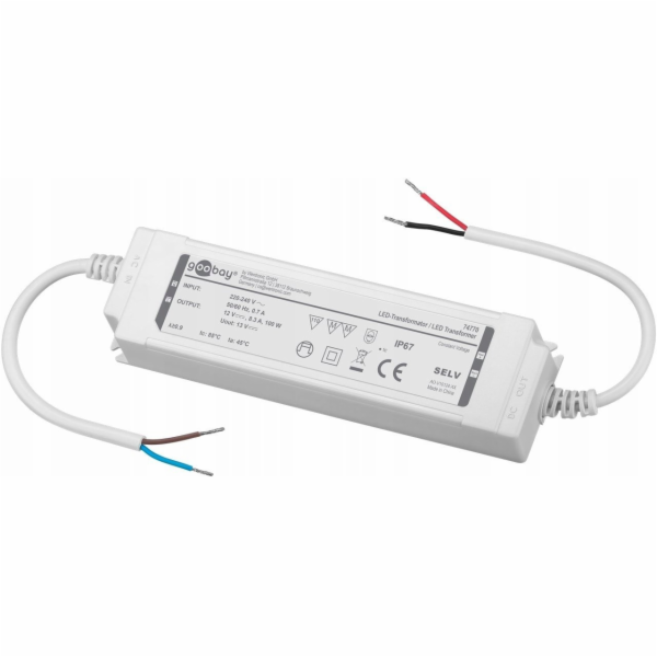 Goobay Transformátor pro LED 12 V (DC), 100 W, IP67