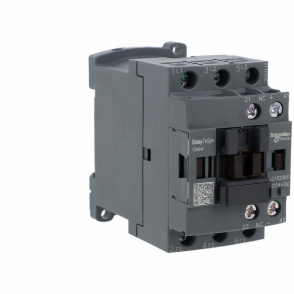 Schneider Výkonový stykač Easy TeSys Control AC-3, 9A, 3P...